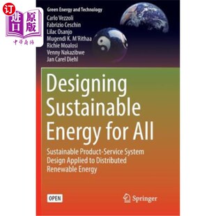 海外直订Designing Sustainable Energy for All: Sustainable Product-Service System Design  为所有人设计可持续能源：应