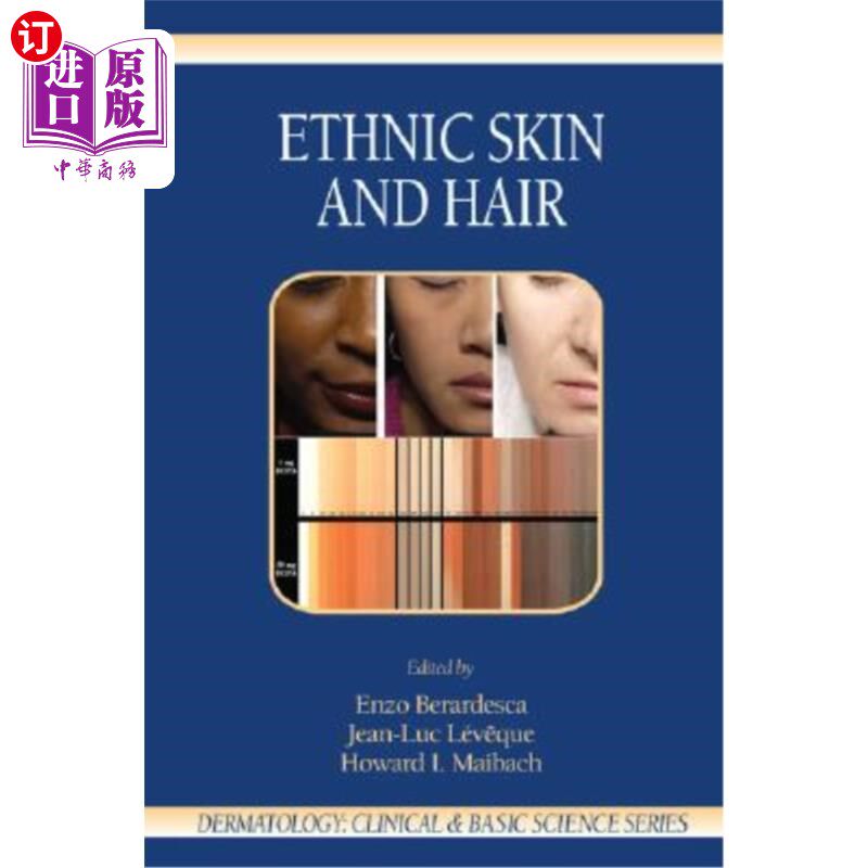 海外直订医药图书Ethnic Skin and Hair 肤色和头发