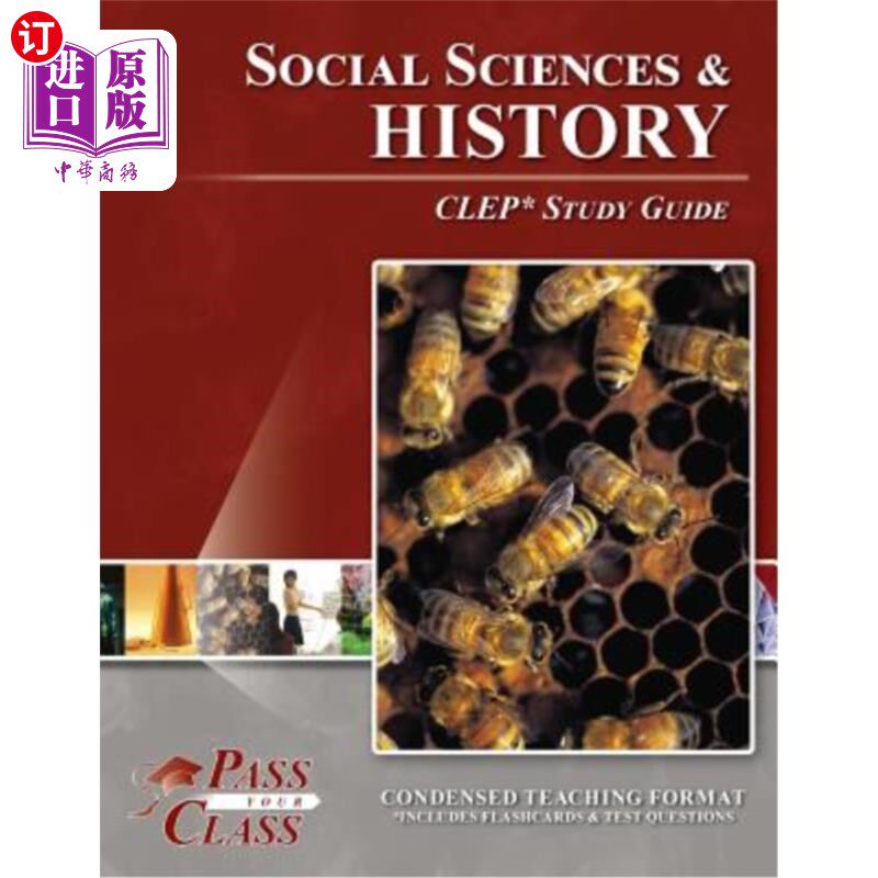 海外直订Social Sciences and History CLEP Test Study Guide 社会科学和历史CLEP考试学习指南