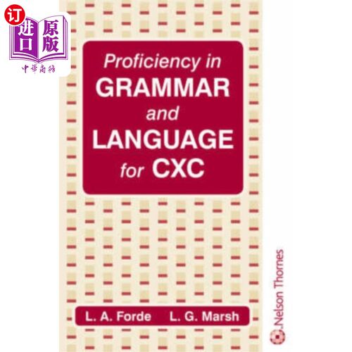 海外直订Proficiency in Grammar and Language for CSEC 熟练掌握汉语语法和语言