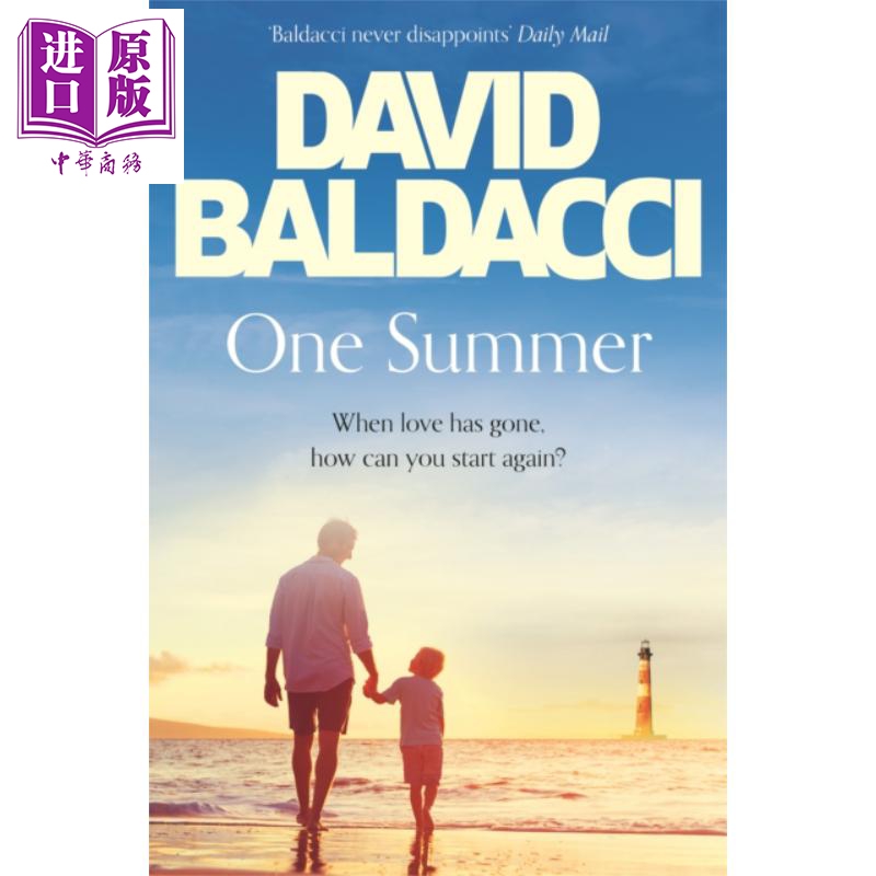 现货 一个夏天 One Summer 英文原版 David Baldacci 大卫 鲍达奇 家庭治愈小说 Hallmark电影小说【中商原版】