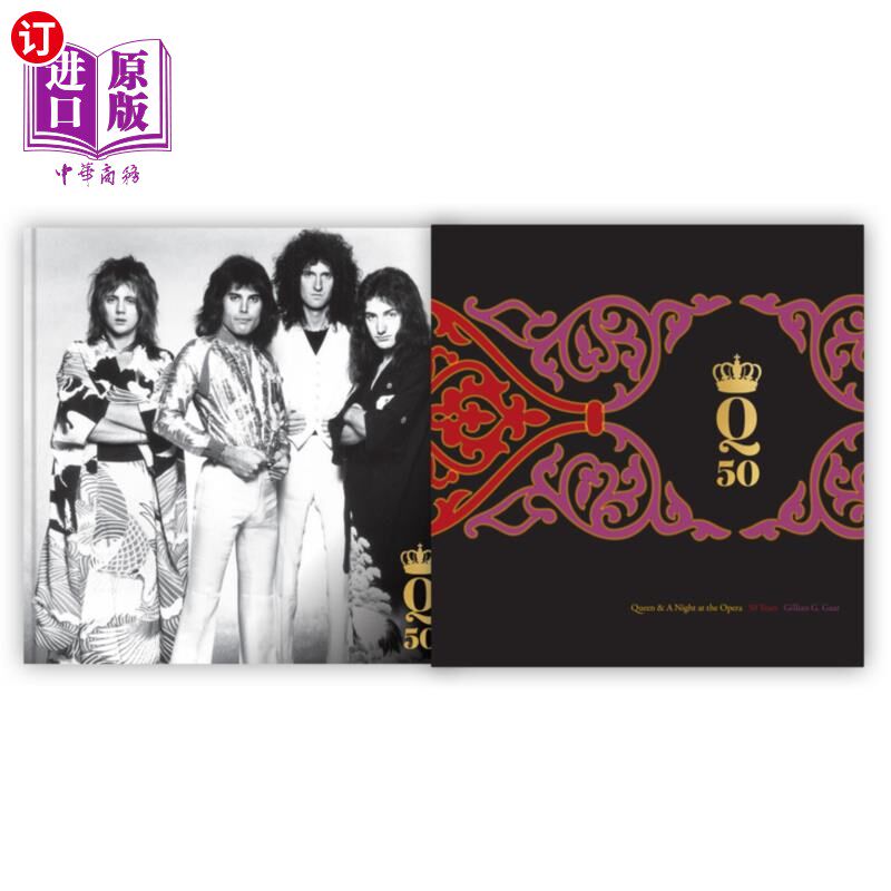 海外直订Queen & a Night at the Opera: 50 Years 皇后乐队与歌剧之夜:50年