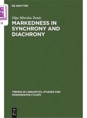 海外直订Markedness in synchrony and diachrony 共时与历时中的标记