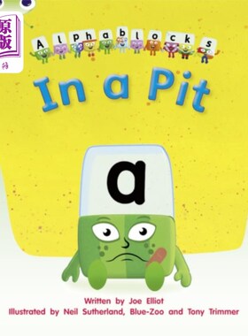 海外直订Bug Club Phonics Fiction Reception Phase 2 Set 01-02 Alphablocks In a Pit 虫子俱乐部语音小说接收第二阶段设
