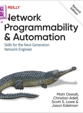 海外直订Network Programmability and Automation: Skills for the Next-Generation Network E 可编程性和自动化:下一