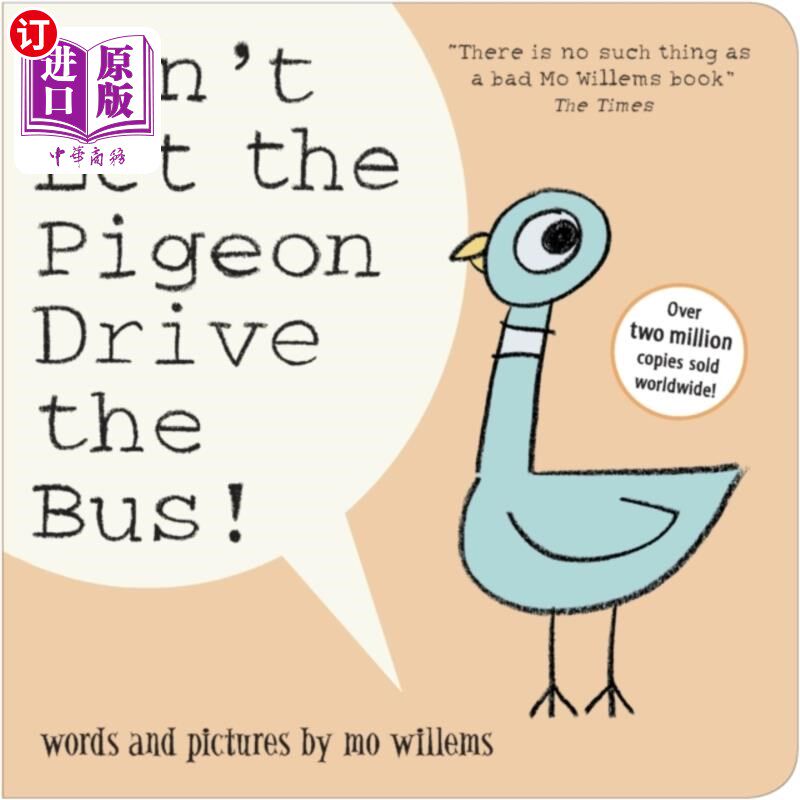 海外直订Don't Let the Pigeon Drive the Bus! 别让鸽子开公共汽车!