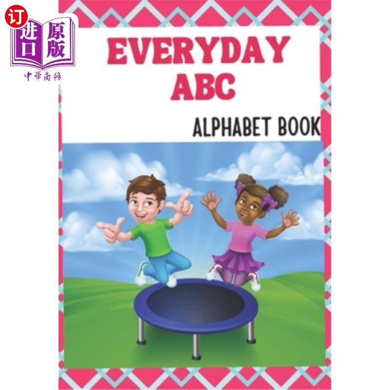 海外直订Everyday ABC- Alphabet Book 每日ABC-字母表书