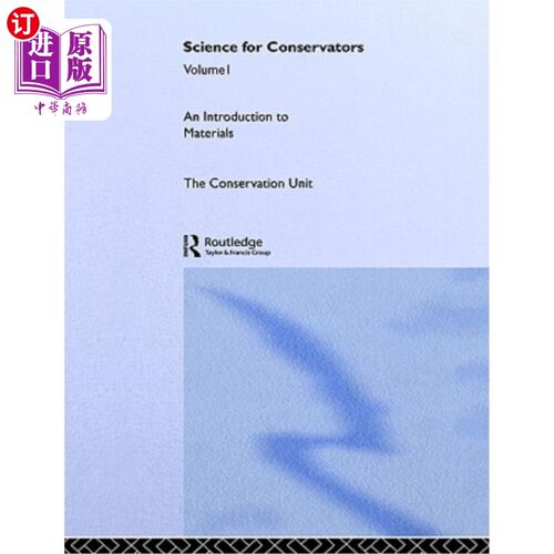 海外直订Science for Conservators: Cleaning 保护者科学：清洁
