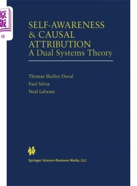 海外直订Self-Awareness & Causal Attribution 自我意识与因果归因