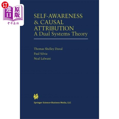 海外直订Self-Awareness & Causal Attribution 自我意识与因果归因