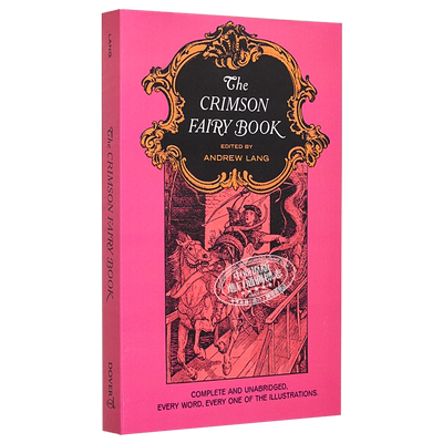 朗格深红色童话 英文原版 The Crimson Fairy Book 童话 外国文学 安德鲁 朗格 Andrew Lang【中商原版】