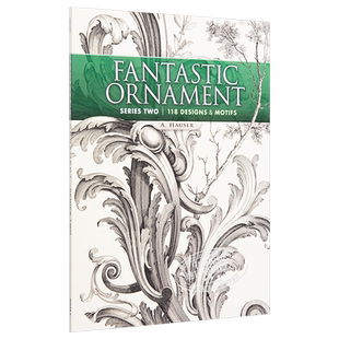 Fantastic Ornament 进口艺术 奇妙的装饰品第二册 118种设计和图案 古典装饰元素设计【中商原版】