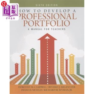 Teachers 教师手册 Manual Portfolio Develop Professional 如何制作专业作品集 海外直订How for