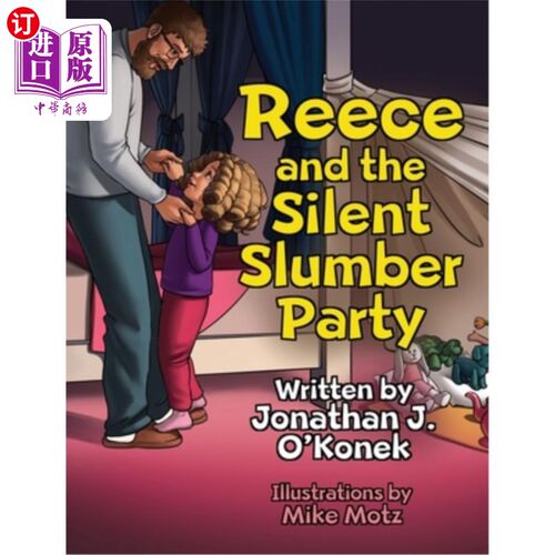 海外直订Reece and the Silent Slumber Party 里斯和沉睡派对