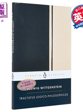 逻辑哲学论 新译本 Tractatus Logico Philosophicus New Translation 英文原版 Ludwig Wittgenstein【中商原版】