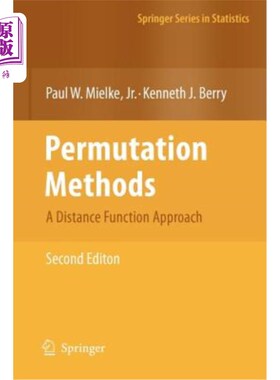 海外直订Permutation Methods: A Distance Function Approach 排列方法：距离函数法