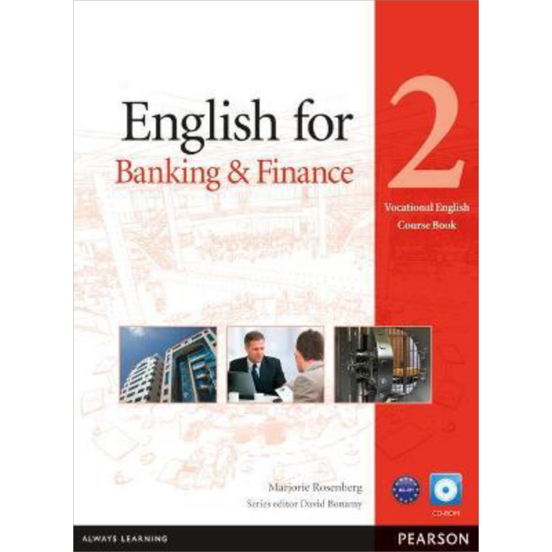 现货 English for Banking & Finance Level 2 Coursebook and CD-ROM Pack【中商原版】