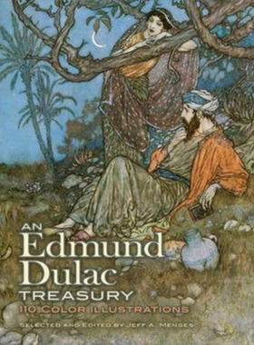 An Edmund Dulac Treasury 进口艺术 埃德蒙·杜拉克装饰插画童话故事【中商原版】
