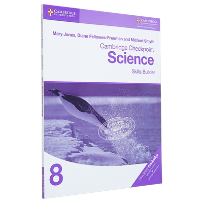 现货 剑桥大学出版Cambridge checkpoint skill builder workbook 8初中科学技能建设者练习册八年级【中商原版】