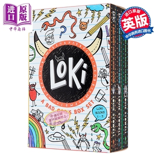 Loki Set 平装 英文原版 洛基日记系列英文版 Box Bad 可搭 英版 Guide 洛基日记全套盒装 小屁孩日记 God