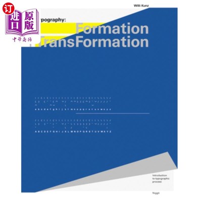 海外直订Typography: Formation and Transformation 排版:形成与转换