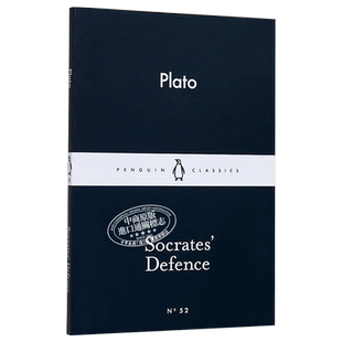 预售 申辩苏格拉底 LBS:  52 Socrates Defence 英文原版 小黑书: 52 柏拉图：苏格拉底的申辩 Plato 柏拉图【中商原版】