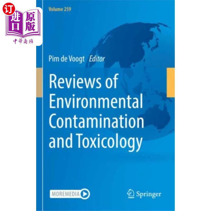 海外直订Reviews of Environmental Contamination and Toxic... 环境污染和毒理学评论第259卷