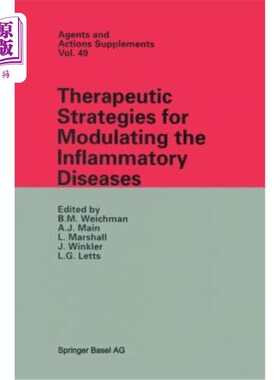 海外直订医药图书Therapeutic Strategies for Modulating the Inflammatory Diseases 调节炎性疾病的治疗策略