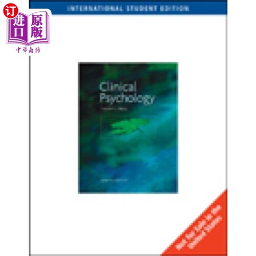 海外直订医药图书Science and Practice of Clinical Psychology, Int... 临床心理学科学与实践，国际版