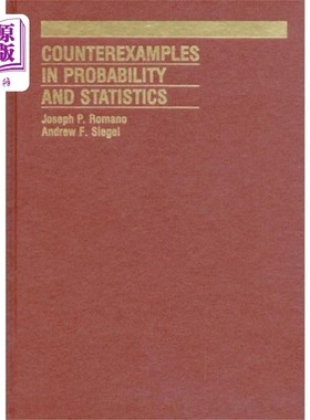 海外直订Counterexamples in Probability And Statistics 概率统计中的反例