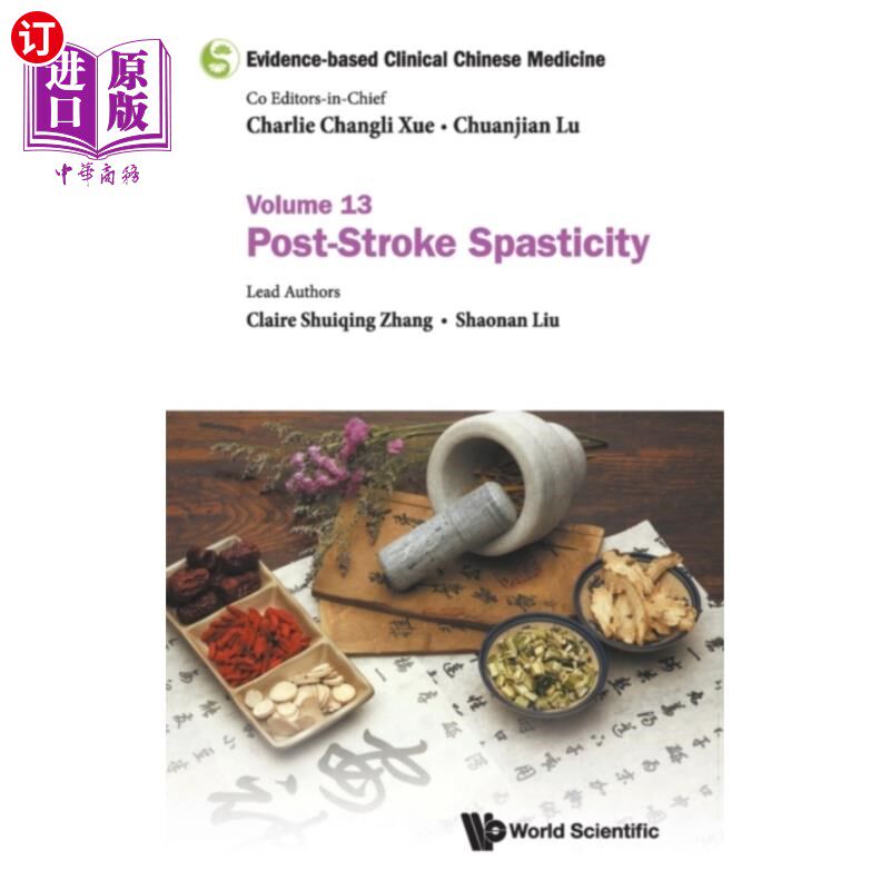 海外直订医药图书Evidence-based Clinical Chinese Medicine - Volum... 循证中医临床-第13卷:中风后痉挛