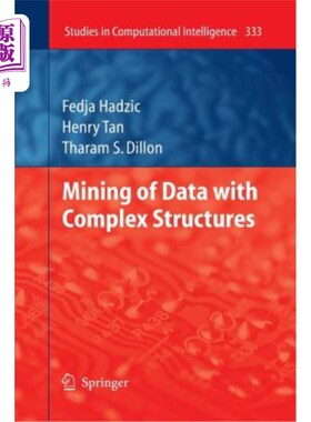 海外直订Mining of Data with Complex Structures 复杂结构数据的挖掘