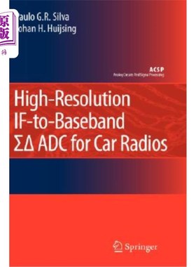 海外直订High-Resolution If-To-Baseband Sigmadelta Adc for Car Radios 用于汽车无线电的高分辨率If-To-Baseband Sigmade