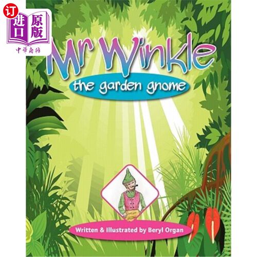海外直订Mr Winkle - the garden gnome 温克尔先生——花园侏儒