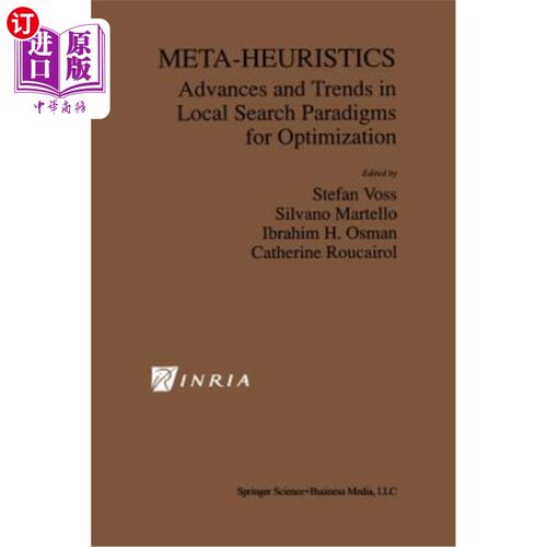 海外直订Meta-Heuristics: Advances and Trends in Local Search Paradigms for Optimization 元启发式：优化局部搜索范式
