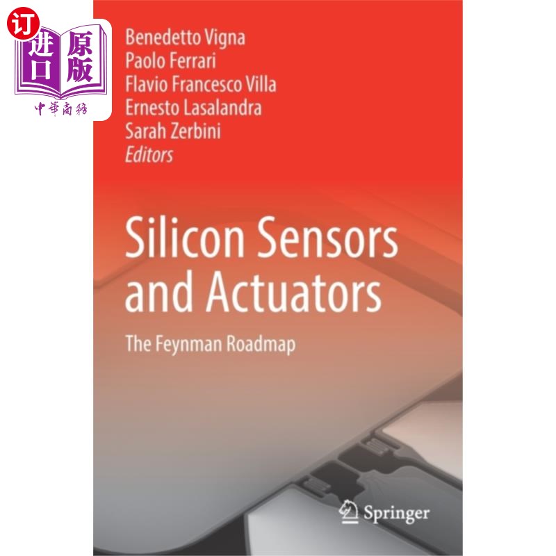海外直订Silicon Sensors and Actuators 硅传感器和执行器