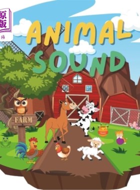 海外直订Symphony of Animal Sounds: A Toddler's Musical Journey: Animal Sound Moo! Quack! 动物的声音交响乐：一个蹒跚