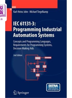 海外直订Iec 61131-3: Programming Industrial Automation Systems: Concepts and Programming
