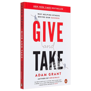 【中商原版】给予和索取:成功的革新方法 英文原版 Give and Take