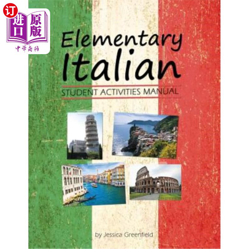 海外直订Elementary Italian Student Activities Manual 意大利小学生活动手册