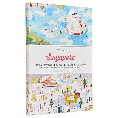 CITIX60 CITY GUIDES - SINGAPORE 英文原版 创意城市指南：新加坡 旅游【中商原版】