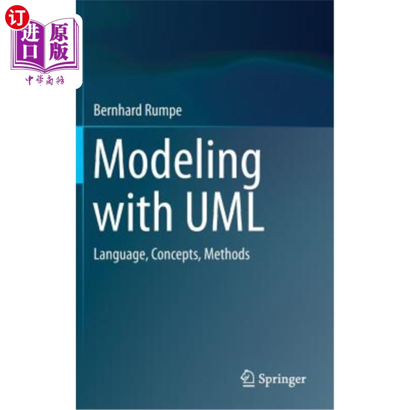 海外直订Modeling with UML: Language, Concepts, Methods UML建模：语言、概念、方法