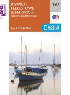海外直订Ipswich, Felixstowe and Harwich 伊普斯维奇，费利克斯托和哈威奇