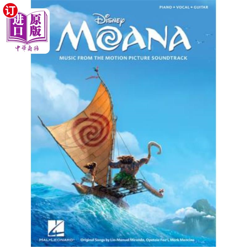 海外直订Moana: Music from the Motion Picture Soundtrack 电影原声带音乐
