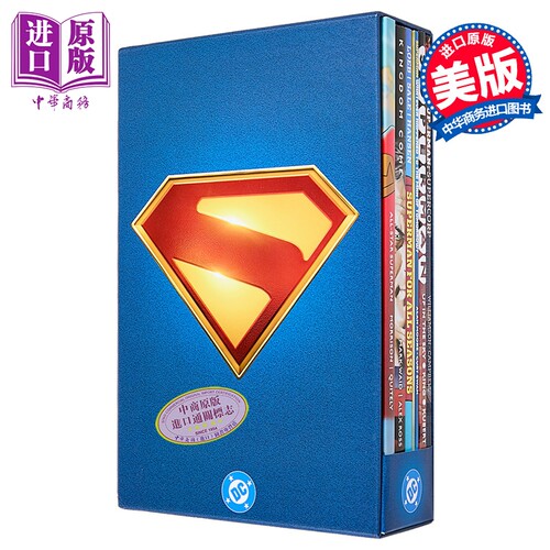 漫画 Superman Legacy Box Set 超人 传承（盒装套书） 英文原版 Alan Moore Alan Moore Mark Waid【中商原版】