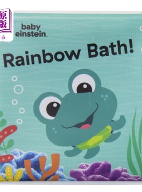 海外直订Baby Einstein: Rainbow Bath! 小爱因斯坦-彩虹浴！洗澡本