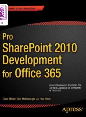 海外直订Pro Sharepoint 2010 Development for Office 365 Office 365的Pro Sharepoint 2010开发