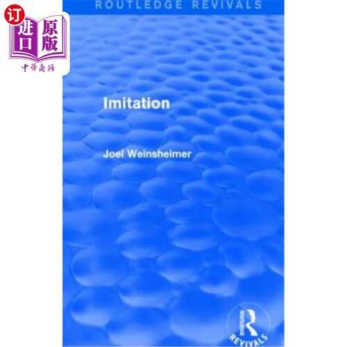 海外直订Imitation (Routledge Revivals) 模仿(Routledge复兴)