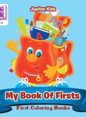海外直订My Book Of Firsts: First Coloring Books 我的第一本书：第一本彩色书