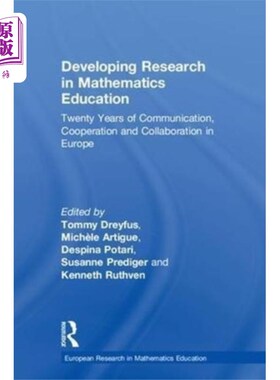海外直订Developing Research in Mathematics Education 数学教育的发展研究